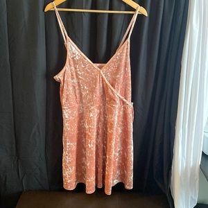 Pink Velvet dress